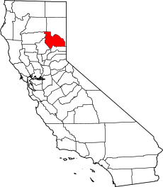 Map of California highlighting Plumas County.svg
