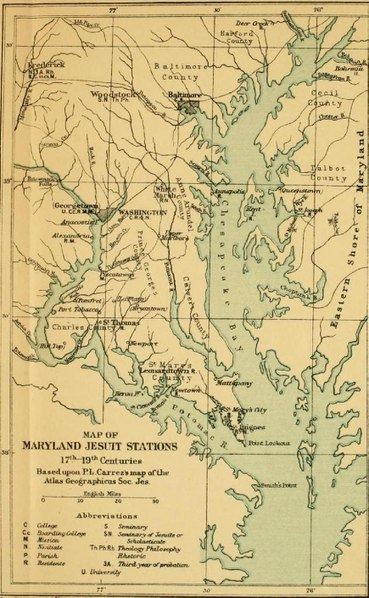 File:Map of Maryland Jesuit Stations, 17th-19th centuries.pdf