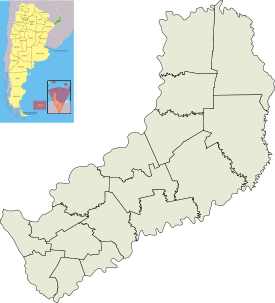 Розташування у провінції Місьйонес