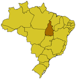 Localização do Tocantins