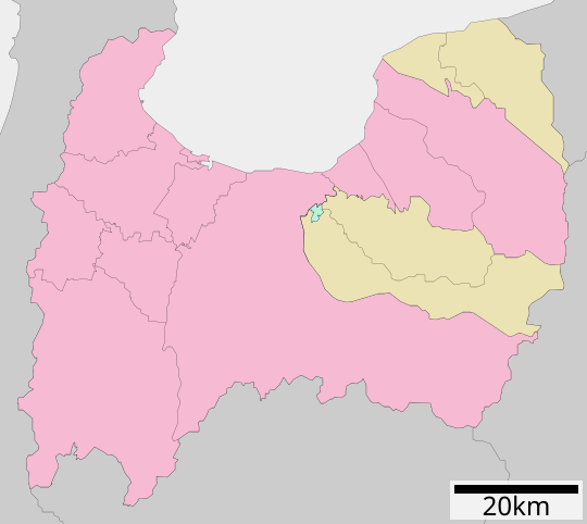 File:Map of Toyama Prefecture Ja.svg