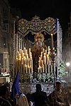 Procession of pasos during the Holy Week