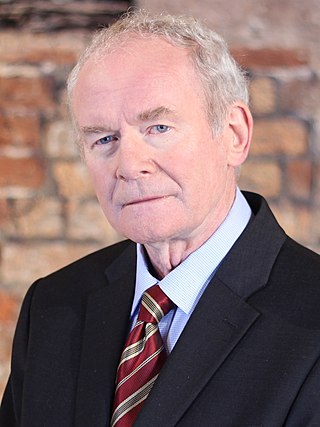 <span class="mw-page-title-main">Martin McGuinness</span> Irish republican politician and IRA leader (1950–2017)