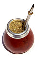 Image 40Mate, a traditional beverage in southern South America, especially in Argentina, Paraguay, and Uruguay. (from List of national drinks)