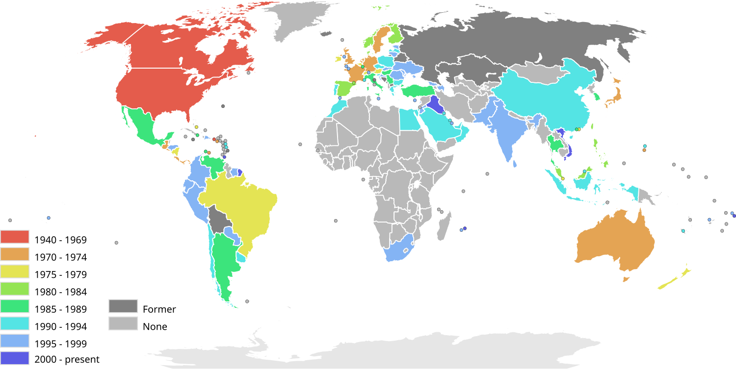 Карта макдональдс в америке