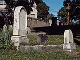 Monument in St. Clair Cemetery, Mt. Lebanon Township, Allegheny County, Pennsylvania