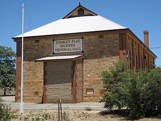 <span class="mw-page-title-main">Stanley Flat, South Australia</span> Suburb of District Council of Clare and Gilbert Valleys, South Australia