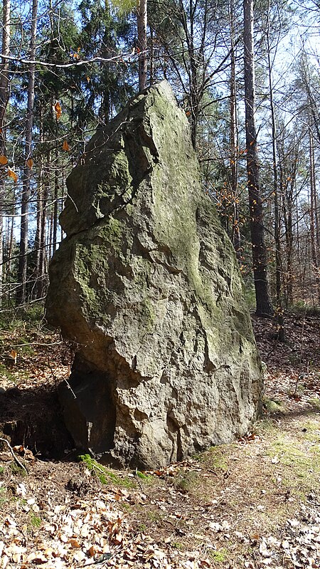 Menhir in Waldeck