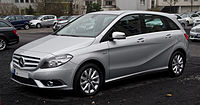 Mercedes-Benz B 180 BlueEFFICIENCY (W 246) - Frontansicht, 10. Marz 2012, Dusseldorf.jpg