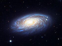 M88 בתמונה של מצפה הכוכבים בהר למון