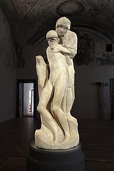 Michał Anioł, pieta rondanini, 1552-1564, 01.JPG