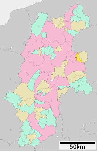 御代田町位置図