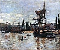 Boats at Rouen Monet - boats-at-rouen.jpg