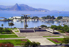 Monumento na cidade do Rio de Janeiro