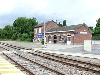 <span class="mw-page-title-main">Moreuil station</span> Railway station in Moreuil, France