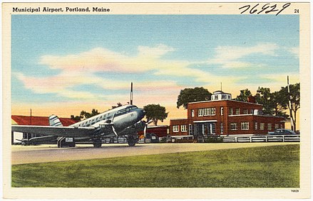 Postcard view c. 1940s