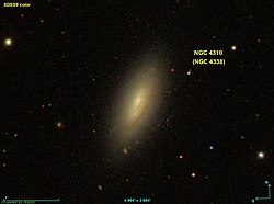 Выгляд NGC 4310