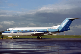 PH-CHI, l'appareil impliqué, ici à l'aéroport de Paris-Charles-de-Gaulle en mai 1981, cinq mois avant l'accident.