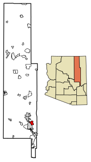 <span class="mw-page-title-main">White Mountain Lake, Arizona</span> Unincorporated community in the state of Arizona, United States