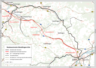 <span class="mw-page-title-main">Wendlingen–Ulm high-speed railway</span>