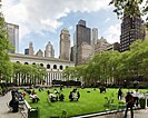 Bryant Park's lawn