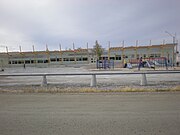 The new New K'àlemì Dene School under construction