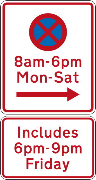 File:New Zealand road sign R6-11R + R6-11.1 (obsolete).svg