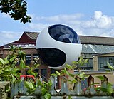 Niemeyer-Kugel in Leipzig (2020)