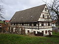 Wohnstallhaus eines Bauernhofes