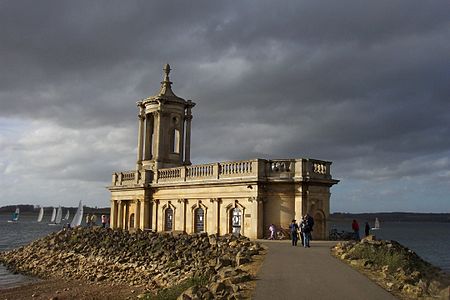 Normanton church clouds