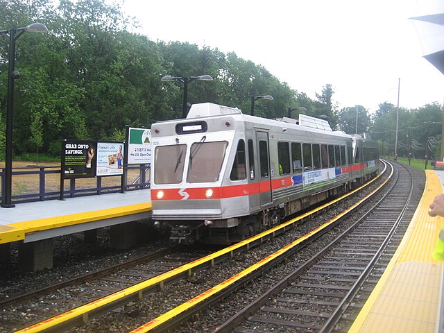 The NHSL ran two-car trains and played a pivotal role in the infrastructure of the 2013 U.S. Open at Merion Golf Club.