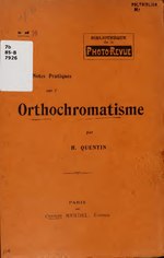 Thumbnail for File:Notes pratiques sur l'orthochromatisme (IA notespratiquessu00quen).pdf