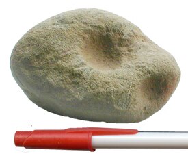 A nutting stone