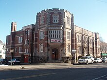 YMCA building in Nyack