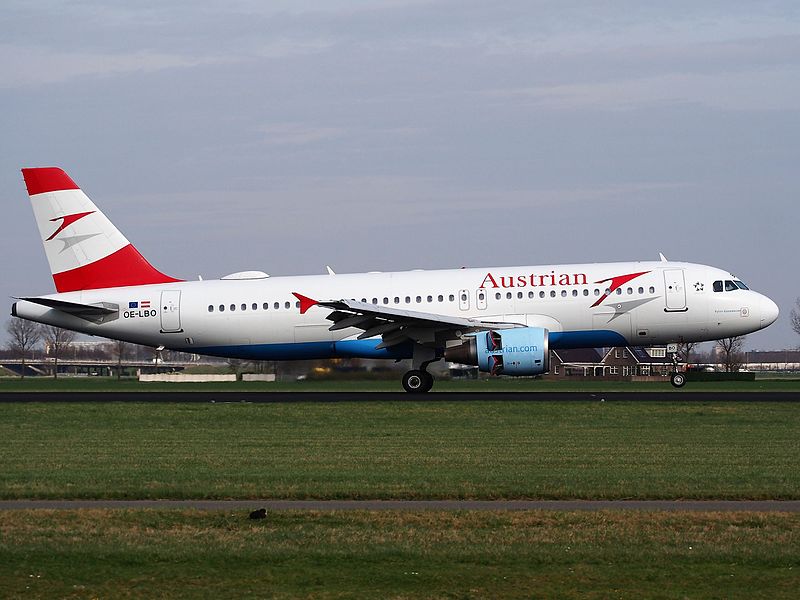 File:OE-LBO Austrian Airlines Airbus A320-214 at Schiphol (AMS - EHAM), The Netherlands pic3.JPG