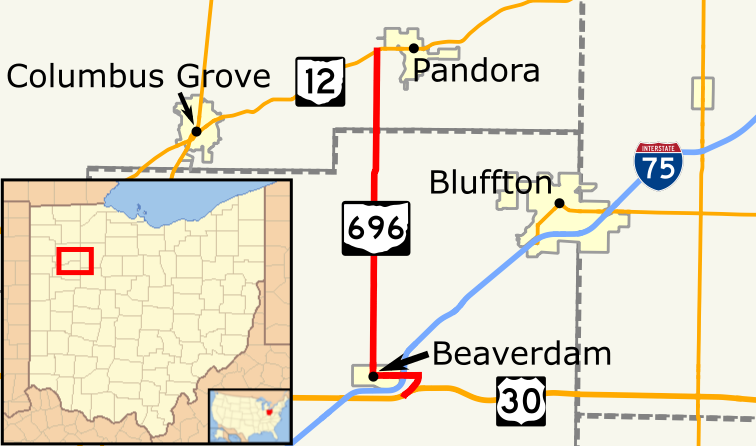 File:Ohio 696 map.svg