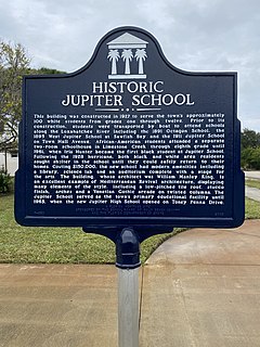 Old Jupiter School School in Jupiter, Palm Beach County, Florida