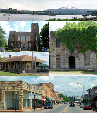 <span class="mw-page-title-main">Ozark, Arkansas</span> City in Arkansas, United States