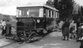 PKKB Schienenbus 702, historische Aufnahme. Wismar baute ab 1932 erst relativ spät aber modernster Bauart derartige Schienenbusse.