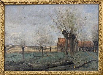 La Saulaie à Sainte Catherine lès Arras Camille Corot.