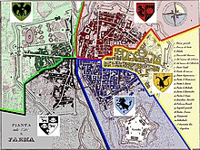 Map showing the division of the historical center in five doors Palio di Parma - Territori cinque Porte.jpg