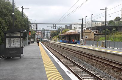 How to get to Parnell Train Station with public transport- About the place