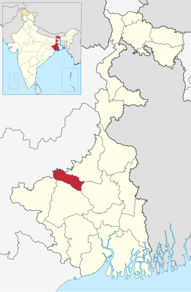 File:Paschim Bardhaman in West Bengal (India).svg