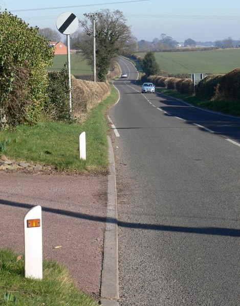 File:Peckleton Road towards Peckleton, Leicestershire - geograph.org.uk - 703233.jpg