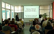 Vortrag des Althistorikers Peter Kracht im Rathaus der Stadt Hemmingen, 2019
