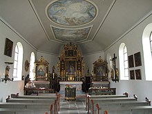 Innenansicht der Kapelle