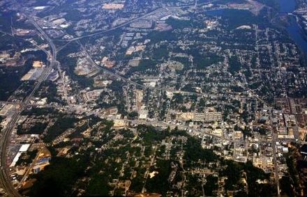 Aerial view of Phenix City (c. 2009)