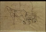 Миниатюра для Файл:Piet Mondriaan Horse and cart - study c. 1899 charcoal - paper, 215 x 300 mm Kunsthandel Monet, Amsterdam A84.jpg