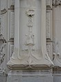 Detail de la facade du bâtiment Art Nouveau au 2 boulevard Gambetta à Grenoble.