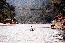 Piyain Fluss in Sylhet